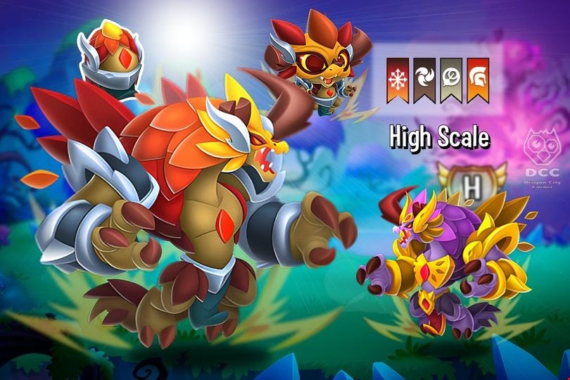 High colony Heroic race dragon